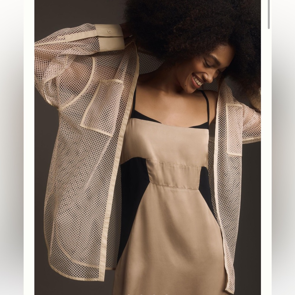 Anthropologie Mesh Shirt